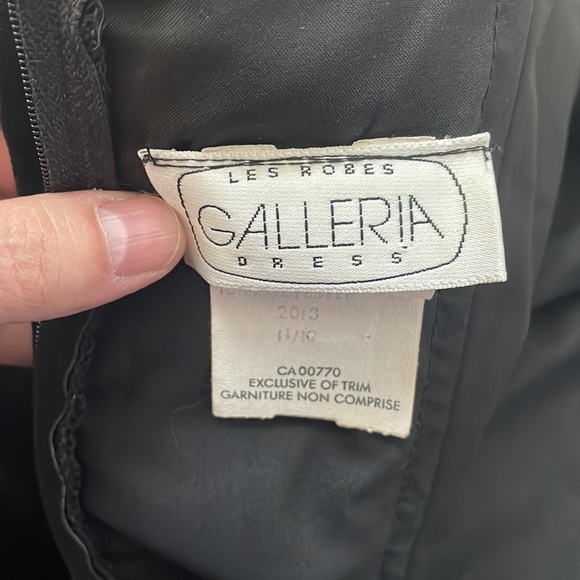 🖤Les Robes Galleria Dress , Vintage Black Velvet size 11/12 - Picture 6 of 7